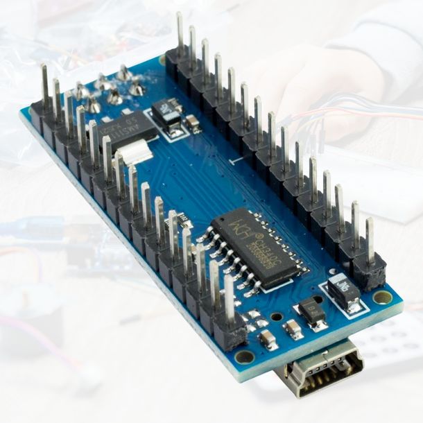 Nano V3 Zgodny Z Arduino Usb Mini Atmega328p 16mhz Ch340 Zlutowany Moduł Erlipl 8394