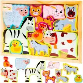 puzzle-drewniana-ukladanka-farma-zoo-zwierzeta-montessori-plansza-klocki
