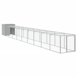 kurnik-z-wybiegiem-jasnoszary-110x1017x110-cm-stal