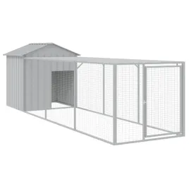 kurnik-z-wybiegiem-jasnoszary-117x405x123-cm-stal