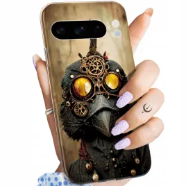 etui-do-google-pixel-8-pro-wzory-steampunk-maszyny-laboratoria-obudowa-case