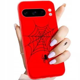 etui-do-google-pixel-8-pro-wzory-pajak-spider-pajeczyna-obudowa-pokrowiec