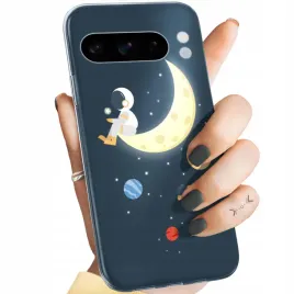 etui-do-google-pixel-8-pro-wzory-ksiezyc-gwiazdy-kosmos-planety-obudowa