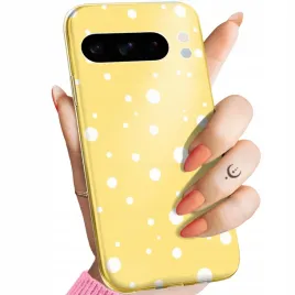 etui-do-google-pixel-8-pro-wzory-kropki-grochy-bokeh-dots-obudowa-pokrowiec