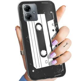 etui-do-motorola-moto-g14-wzory-retro-old-school-muzyka-gry-obudowa-case