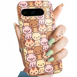 etui-do-google-pixel-8-pro-wzory-zwierzeta-pieski-kotki-lamy-domowe-dziekie