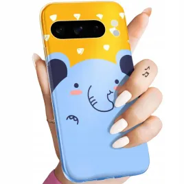 etui-do-google-pixel-8-pro-wzory-slon-slonie-sloniki-obudowa-pokrowiec-case