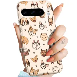 etui-do-google-pixel-8-pro-wzory-psy-pieski-pisiaki-obudowa-pokrowiec-case