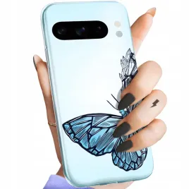 etui-do-google-pixel-8-pro-wzory-motyle-butterfly-barwne-obudowa-pokrowiec