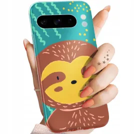 etui-do-google-pixel-8-pro-wzory-leniwiec-smieszne-wewnetrzne-zwierze-case