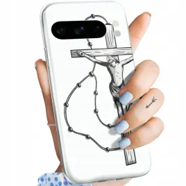 etui-do-google-pixel-8-pro-wzory-jezus-krzyz-rozaniec-bog-obudowa-pokrowiec