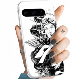 etui-do-google-pixel-8-pro-wzory-aniol-aniolek-kupidyn-obudowa-pokrowiec