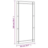 lustro-scienne-czarne-50x100-cm-prostokatne-zelazo-stan-nowy