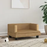 legowisko-dla-psa-brazowe-60x40x30-cm-aksamit-stan-nowy