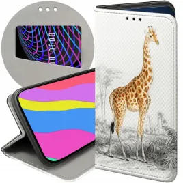 etui-z-klapka-do-samsung-galaxy-m52-5g-wzory-zyrafa-smieszne-sawanna-case