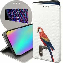 etui-z-klapka-do-samsung-galaxy-m52-5g-wzory-ptaki-ptak-papuga-koliber-case