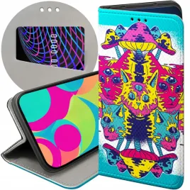 etui-z-klapka-do-samsung-galaxy-m52-5g-wzory-psycho-lsd-psychodelic-grzybki