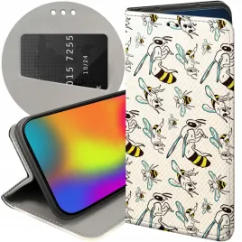 etui-z-klapka-do-samsung-galaxy-m52-5g-wzory-owady-motyle-pszczolki-futeral