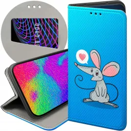 etui-z-klapka-do-samsung-galaxy-m52-5g-wzory-myszka-mouse-mini-futeral-case
