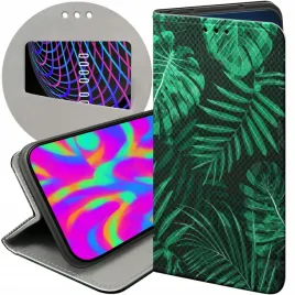 etui-z-klapka-do-samsung-galaxy-m52-5g-wzory-liscie-lisciaste-natura-case