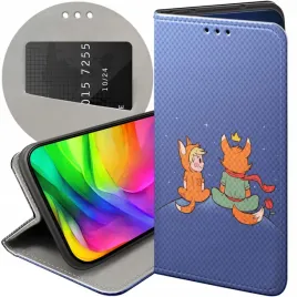 etui-z-klapka-do-samsung-galaxy-m52-5g-wzory-maly-ksiaze-lisek-roza-planeta