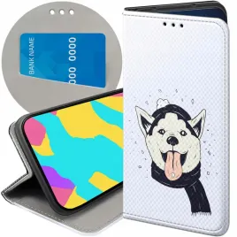 etui-z-klapka-do-samsung-galaxy-m52-5g-wzory-husky-psy-pieski-futeral-case