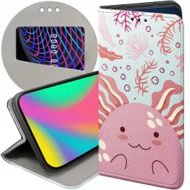 etui-z-klapka-do-samsung-galaxy-m52-5g-wzory-axolotl-aksolotl-z-aksolotlem
