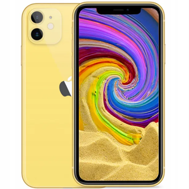 Apple iPhone 11 イエロー Smartfon APPLE iPhone 11 128GB Yellow najlepsza cena, opinie
