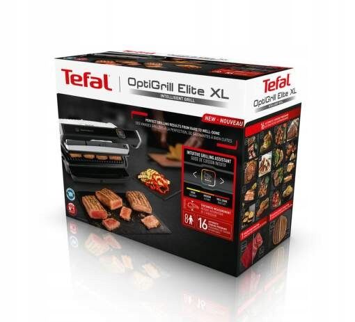 Tefal Optigrill Elite Xl Gc760d Black Friday Grill elektryczny TEFAL Optigrill XL GC760D 2200W - ERLI.pl