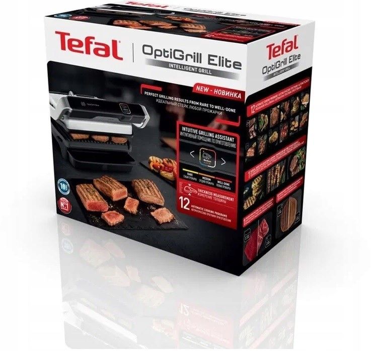 Grill Elektryczny Tefal Optigrill Elite GC750D30 ERLI Pl