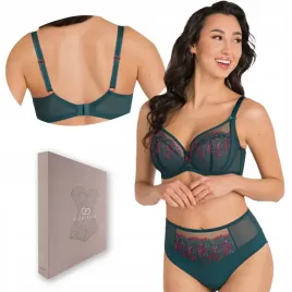 Biustonosz Miękki GORSENIA K796 MASSIMA Zielony 95F – 162872145