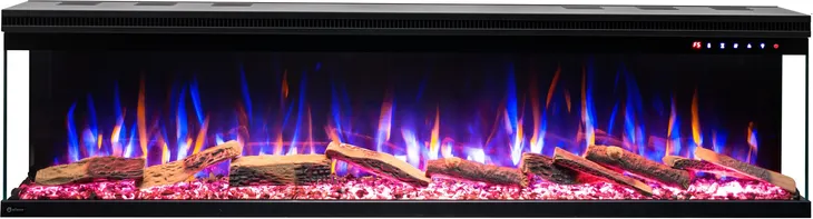 kominek-elektryczny-scienny-led-unique-107-107cm-stan-nowy