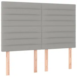zaglowki-do-lozka-4-szt-jasnoszare-72x5x78-88-cm-tkanina