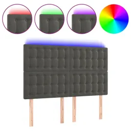 zaglowek-do-lozka-z-led-ciemnoszary-144x5x118-128-cm-aksamit