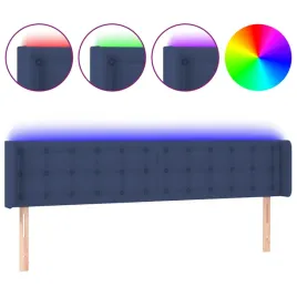 zaglowek-do-lozka-z-led-niebieski-203x16x78-88-cm-tkanina