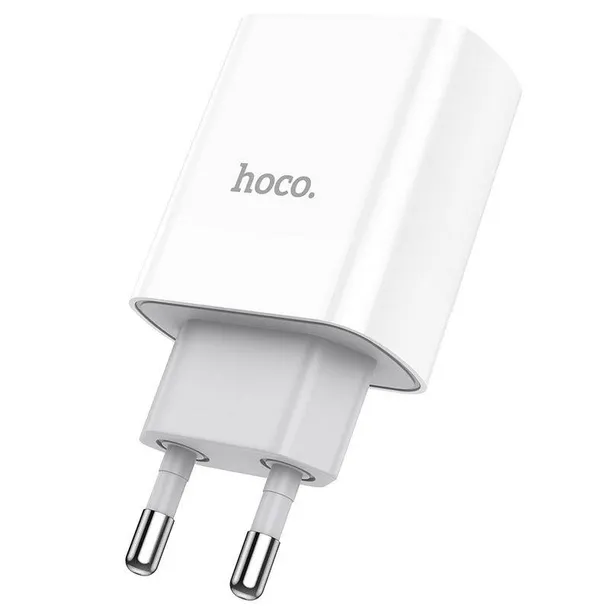 hoco-c80a-network-charger-pd20w-qc3-0-white