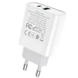 hoco-c80a-network-charger-pd20w-qc3-0-white