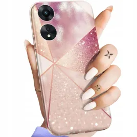 etui-do-oppo-a78-5g-a58-5g-wzory-rozowe-zloto-roz-obudowa-pokrowiec-case