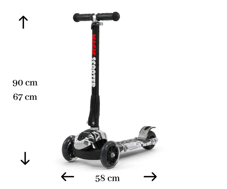hulajnoga-trojkolowa-skladana-scooter-magic-street-milly-mally-kola-kauczukowe
