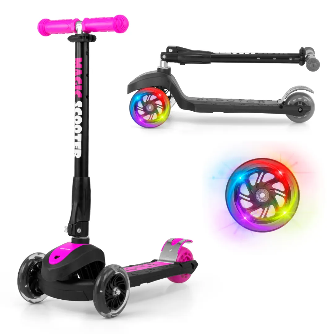 hulajnoga-trojkolowa-scooter-magic-pink-milly-mally