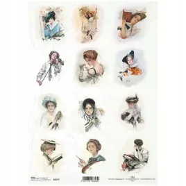 papier-ryzowy-do-decoupage-a4-itd-r2277-vintage-kobiece-pasje-kobiety