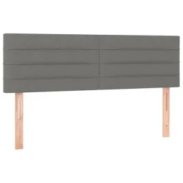 zaglowki-do-lozka-2-szt-ciemnoszare-72x5x78-88-cm-tkanina