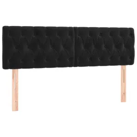zaglowki-do-lozka-2-szt-czarne-72x7x78-88-cm-aksamit
