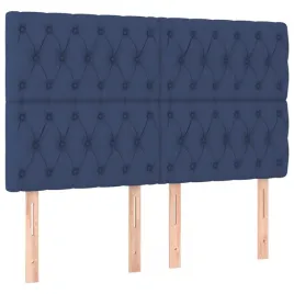 zaglowki-do-lozka-4-szt-niebieskie-72x7x78-88-cm-tkanina