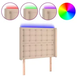 zaglowek-do-lozka-z-led-cappuccino-93x16x118-128-cm-ekoskora