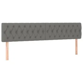 zaglowki-do-lozka-2-szt-ciemnoszare-90x7x78-88-cm-tkanina