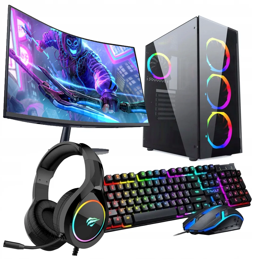 ゲーミングPC（RTX3060Ti + i7-10700K +32GB）+スペア RTX 3060Ti 8GB Gaming PC | i7 10700K 8C | 32GB RAM | 1TB M.2