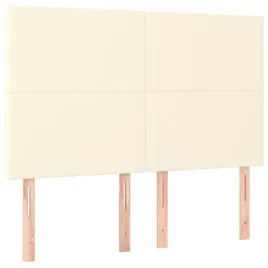 zaglowki-do-lozka-4-szt-kremowe-72x5x78-88cm-sztuczna-skora