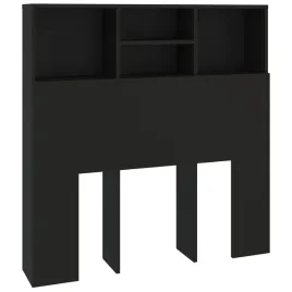 wezglowie-lozka-z-polkami-czarne-100x19x1035-cm