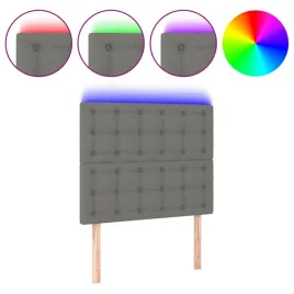zaglowek-do-lozka-z-led-ciemnoszary-80x5x118-128-cm-tkanina